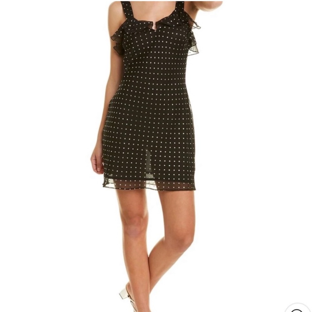 The East Order Mini Dress Black Size Medium NWT